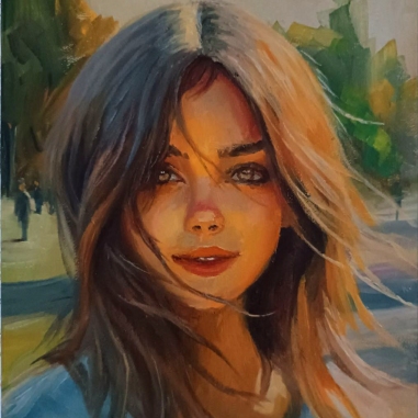 Painting for sale online - Sunny day