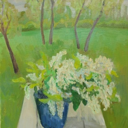 Painting for sale online - Bird cherry