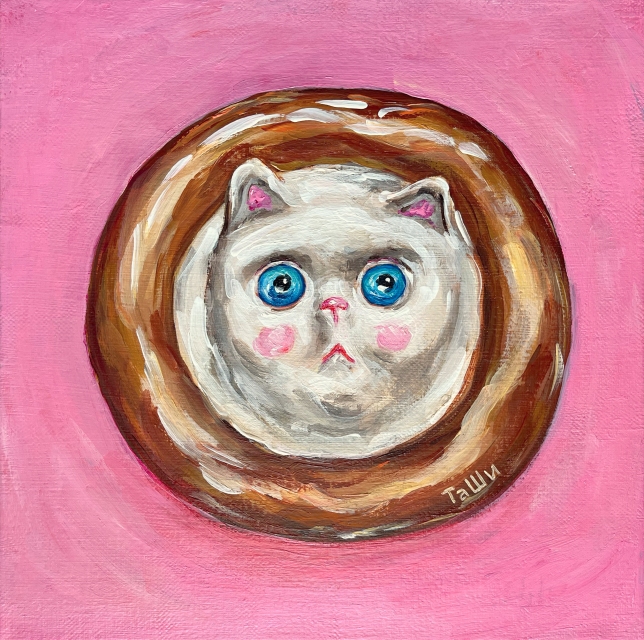Painting for sale online - Cheesecake