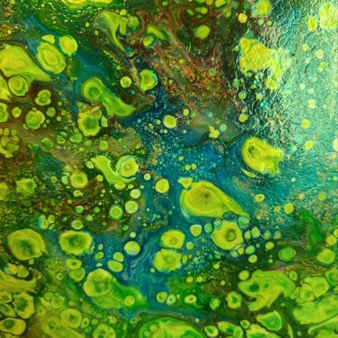 Painting for sale online - Particles of space