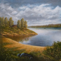 Painting for sale online - Passing Summer