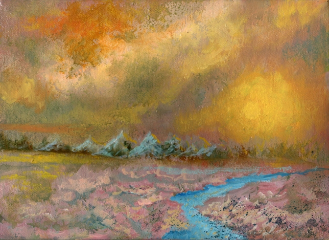 Painting for sale online - Abstract Landscape 3