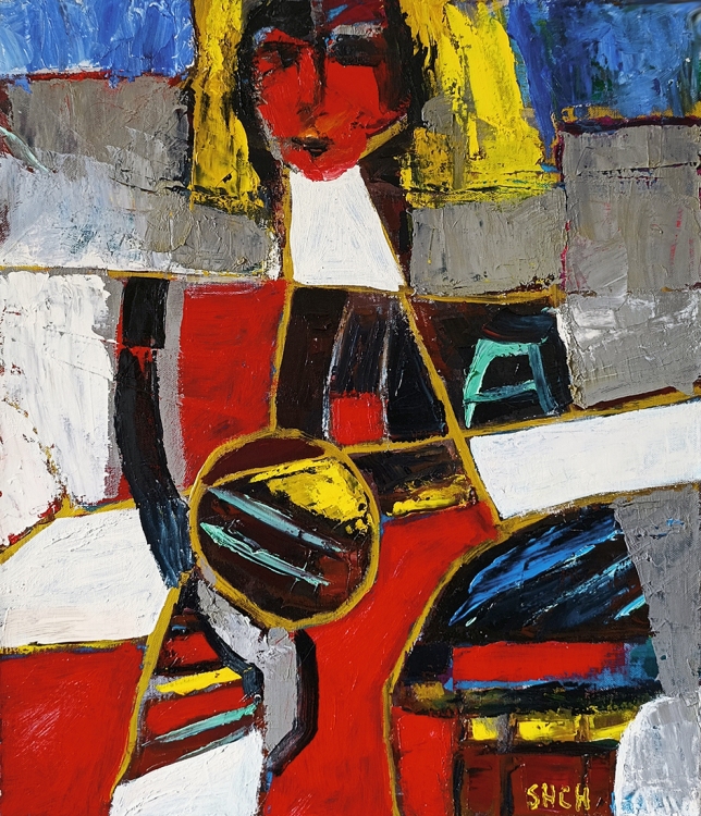 Painting for sale online - GIRL WITH A BALL