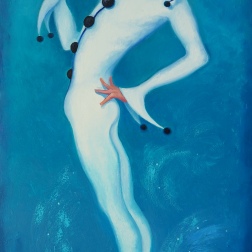 Painting for sale online - Winter Harlequin