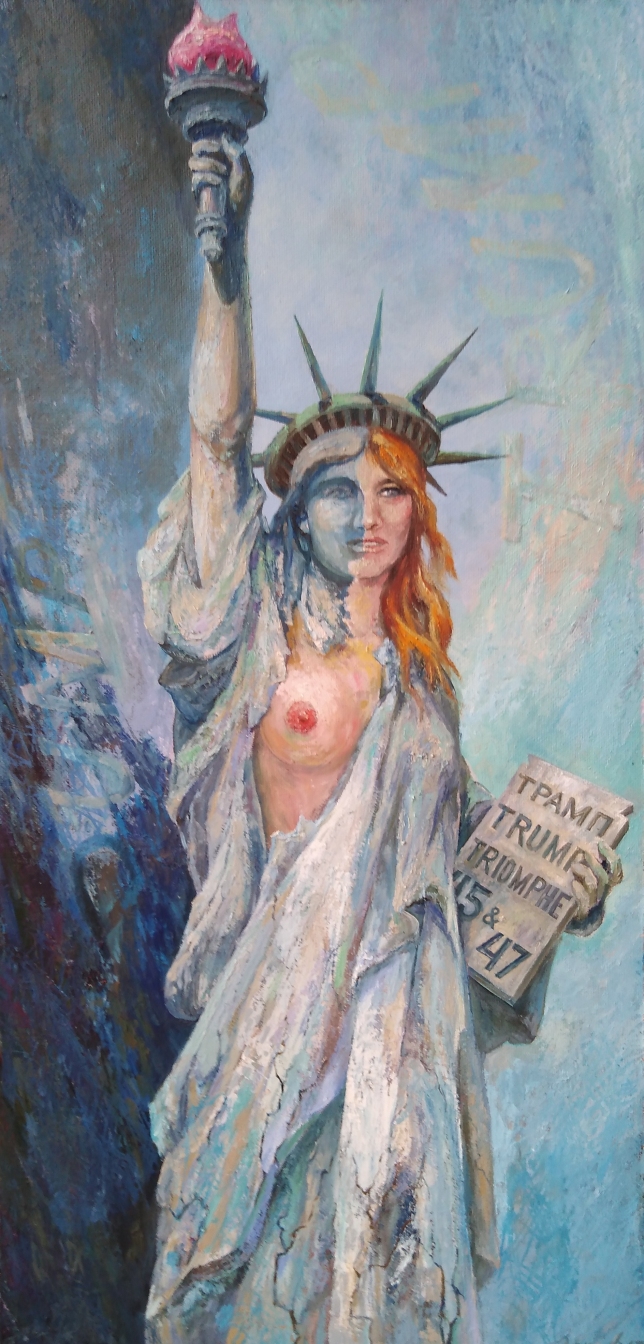 Painting for sale online - Trumpomania