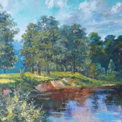 Painting for sale online - Warlock Oaks