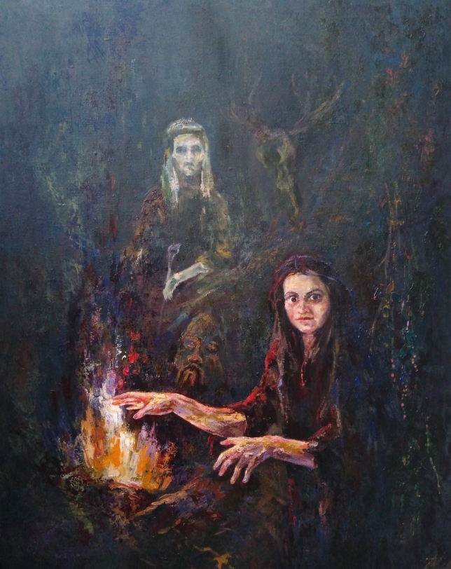Painting for sale online - The witches