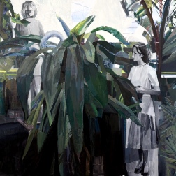 Painting for sale online - In the garden