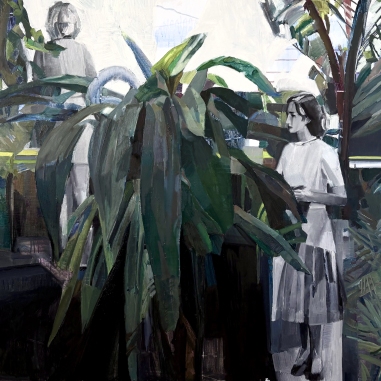 Painting for sale online - In the garden