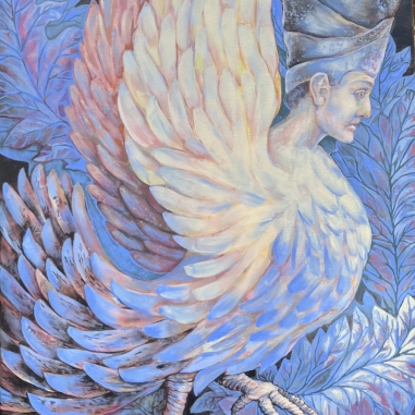 Painting for sale online - In the Garden Personal mythology