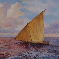 Painting for sale online - Sailboat