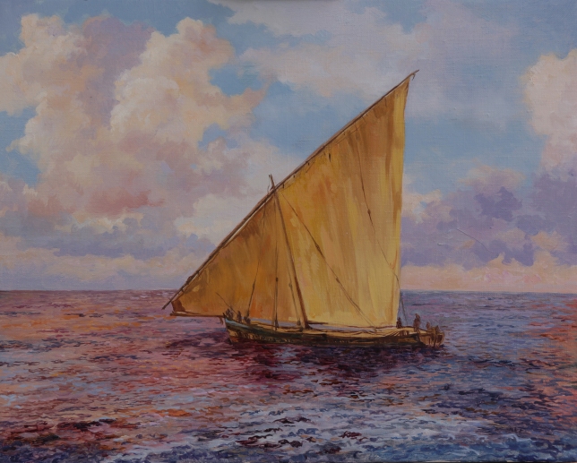 Painting for sale online - Sailboat