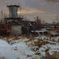 Painting for sale online - Ghosts of the outskirts