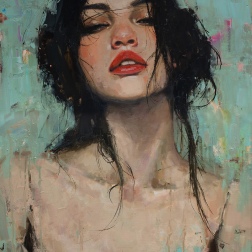 Painting for sale online - Portrait