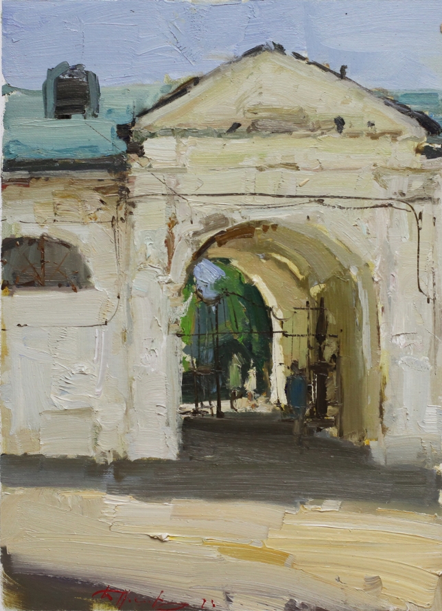 Painting for sale online - Sketch in Kostroma No 5