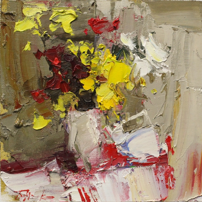 Painting for sale online - Yellow bouquet