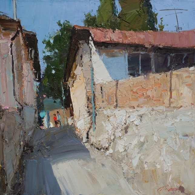 Painting for sale online - Heat of old walls