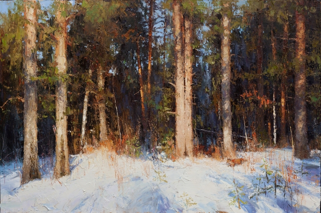 Painting for sale online - Waiting for spring