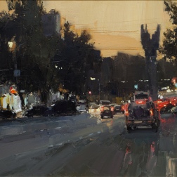 Painting for sale online - Syktivkar evening