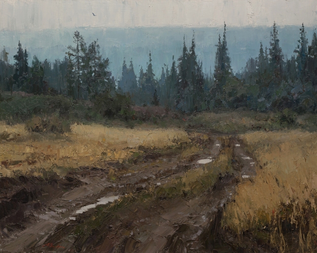 Painting for sale online - the road to eternity