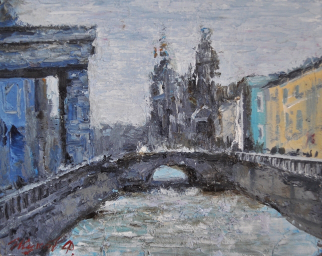 Painting for sale online - Griboyedov Canal Church of the Savior on Spilled Blood