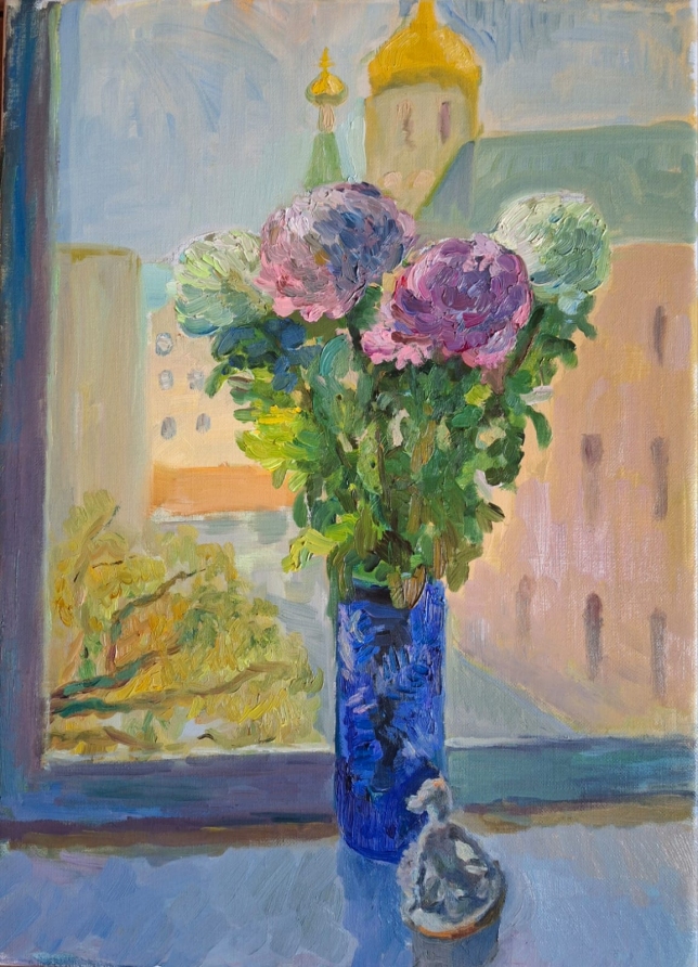 Painting for sale online - On the window