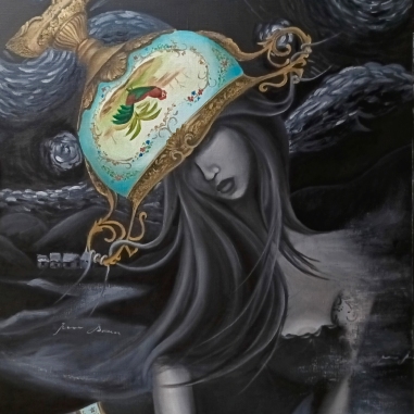 Painting for sale online - Aglaya