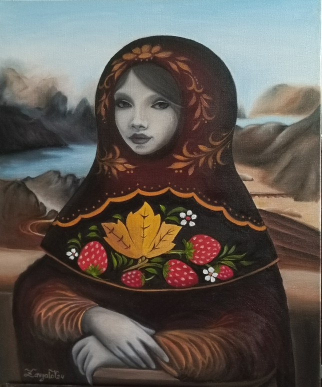 Painting for sale online - Mona Matryona