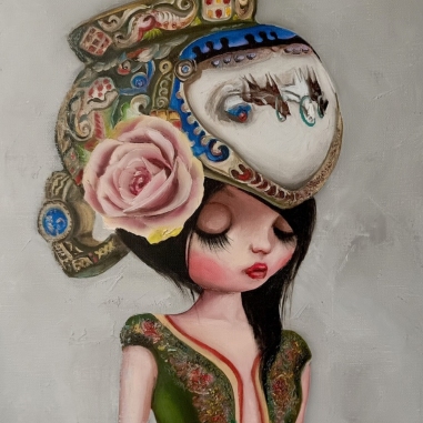 Painting for sale online - Modesty