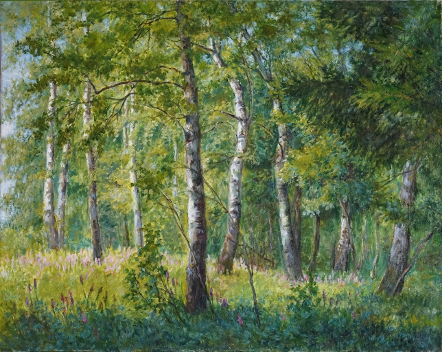 Painting for sale online - At the edge of the forest