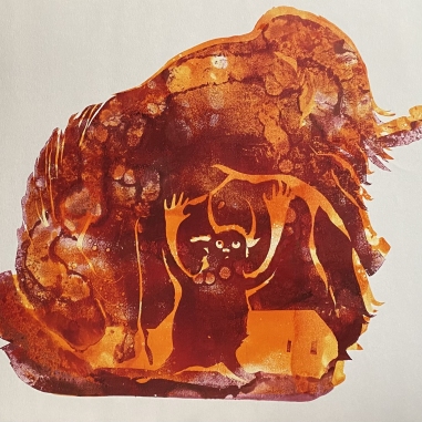 Painting for sale online - Tamed by the Imp