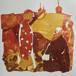 Painting for sale online - At the market