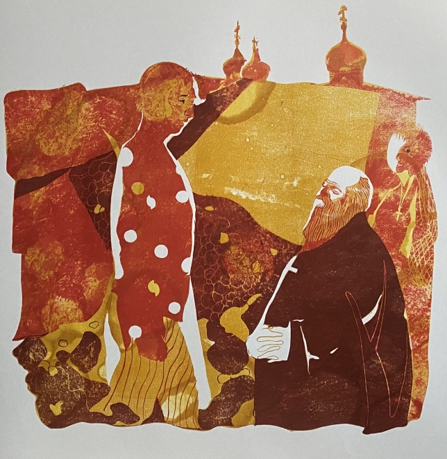 Painting for sale online - At the market