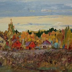 Painting for sale online - Autumnal multicolor