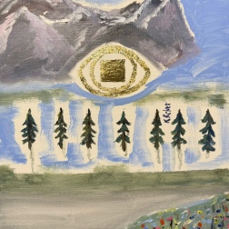 Painting for sale online - Alchemical treatise D and M