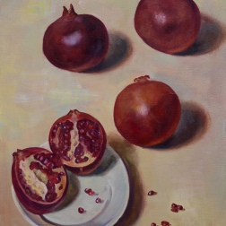 Painting for sale online - Pomegranates