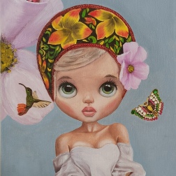 Painting for sale online - Russian beauty