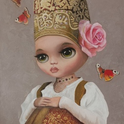 Painting for sale online - Little Lady