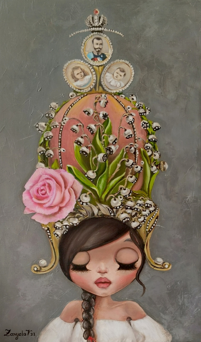 Painting for sale online - Empress