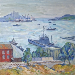Painting for sale online - Golden Horn Bay