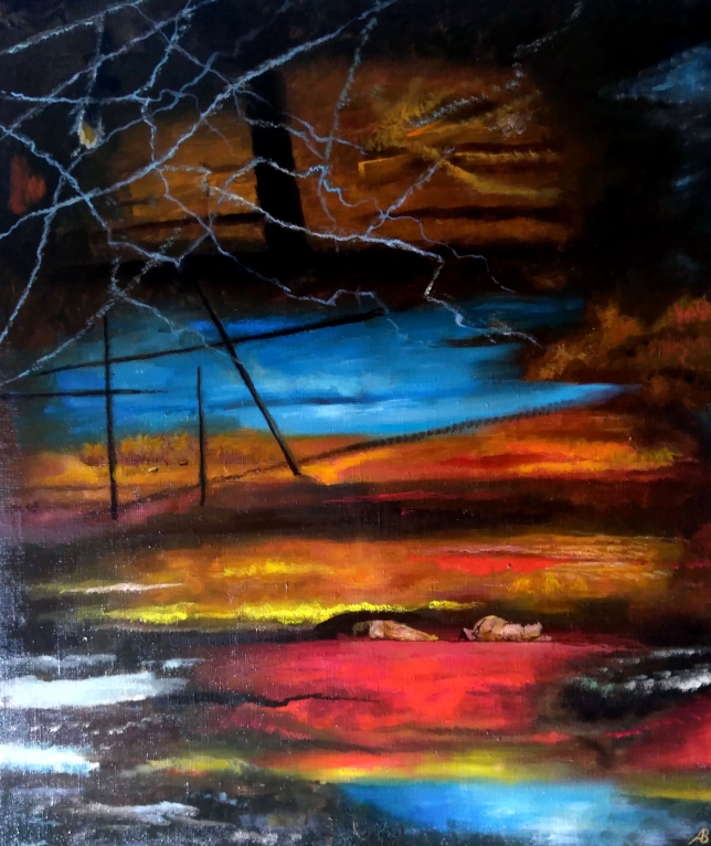 Painting for sale online - The Mirages 3