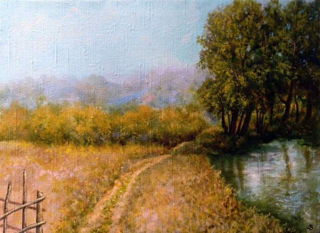 Painting for sale online - Soft Contours of Summer