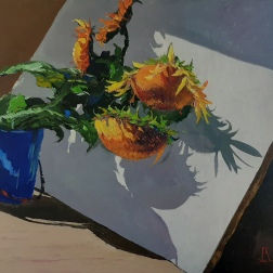Painting for sale online - Sunflowers
