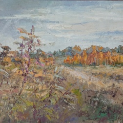 Painting for sale online - Autumn landscape