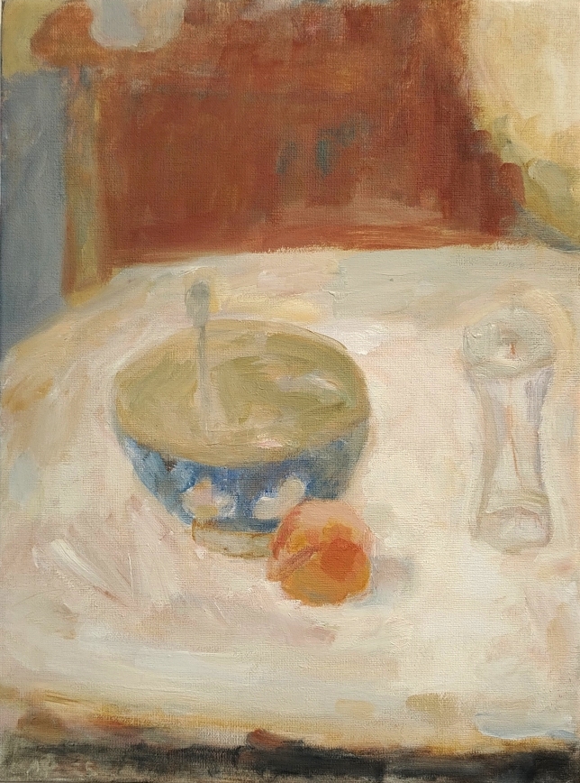 Painting for sale online - Still life with mandarin