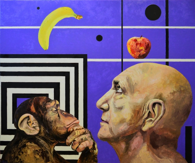 Painting for sale online - Who am I?