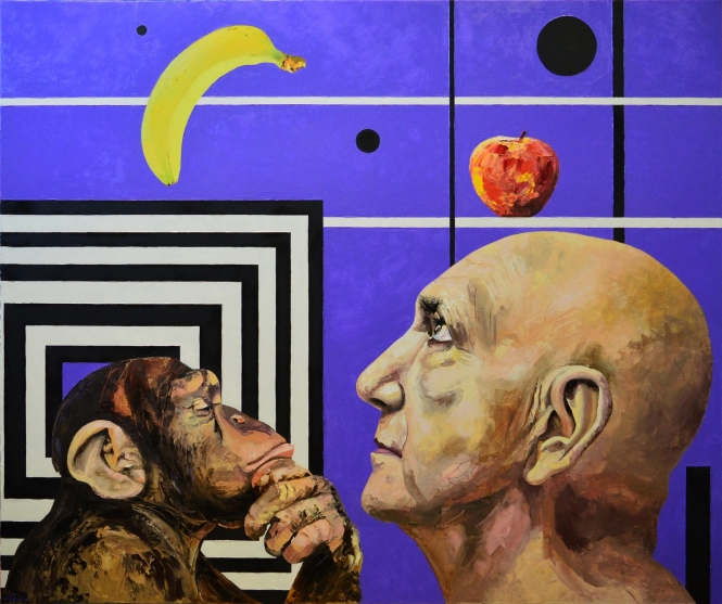 Painting for sale online - Who am I?
