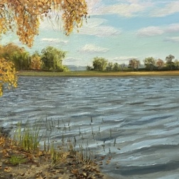 Painting for sale online - Pesochnoye Lake