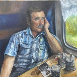 Painting for sale online - Fathers pride