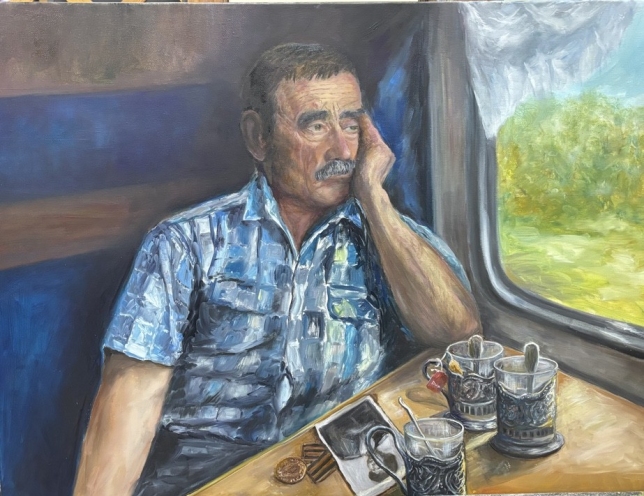 Painting for sale online - Fathers pride